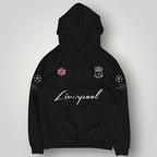 Liverpool F.C. Heritage Black Hoodie - European Nights Edition with Champions League Patches