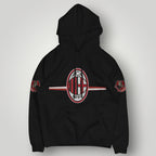 AC Milan "Ultra Spirit" Graphic Hoodie - Rossoneri 1899 Stripe & Crest Edition