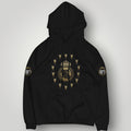 Real Madrid "Kings of Europe" Trophy Hoodie - Golden Legacy Edition Black Pullover