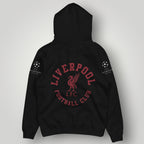 Liverpool F.C. Heritage Black Hoodie - European Nights Edition with Champions League Patches