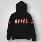 Nottingham Forest FC Inspired Minimalist Hoodie - Retro Forest Crest Streetwear - Premium Black Pullover