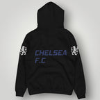 Chelsea FC Heritage 1905 Lion Hoodie – Vintage Blue & Black Streetwear Pullover