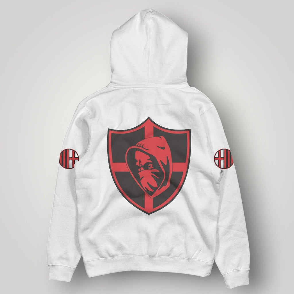 AC Milan "Rossoneri" Collection Hoodie - 1899 Crest & Devil Graphic Streetwear