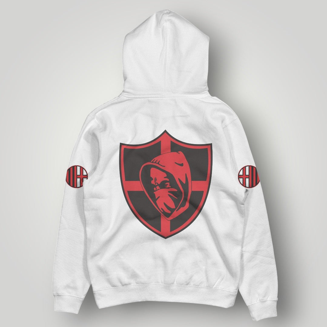 AC Milan "Rossoneri" Collection Hoodie - 1899 Crest & Devil Graphic Streetwear