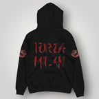 AC Milan "Ultra Spirit" Graphic Hoodie - Rossoneri 1899 Stripe & Crest Edition