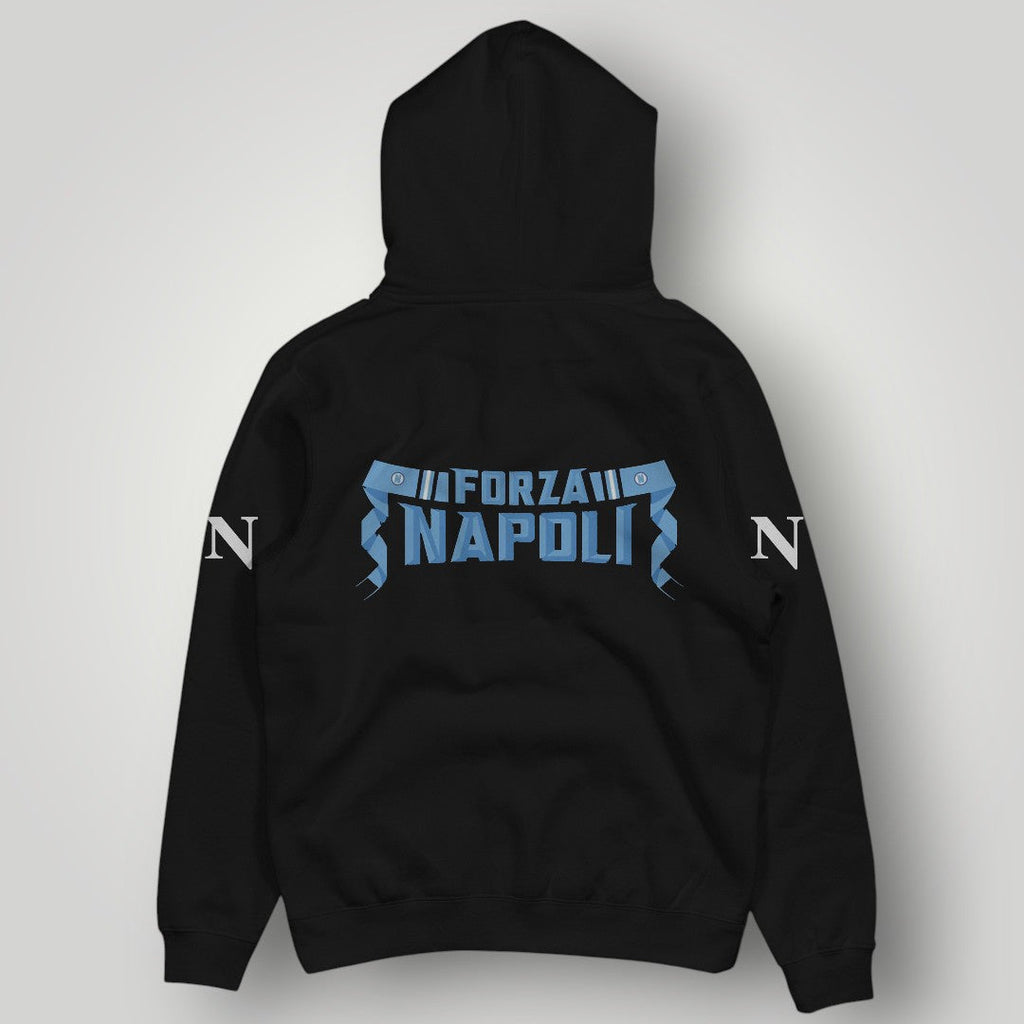 SSC Napoli Fan Hoodie - Azzurri Medal Graphic Heritage Streetwear
