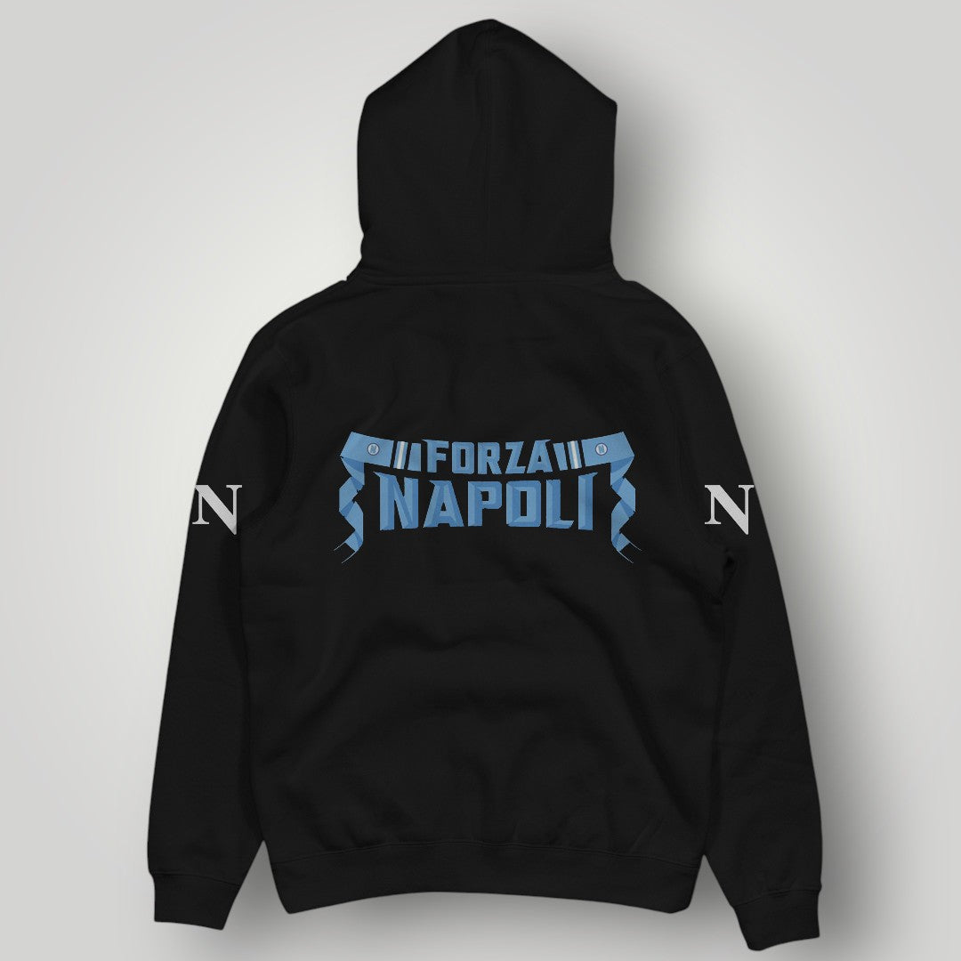 SSC Napoli Fan Hoodie - Azzurri Medal Graphic Heritage Streetwear