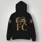 Chelsea FC Gold Heritage Edition Hoodie – Black & Gold Lion Crest Streetwear