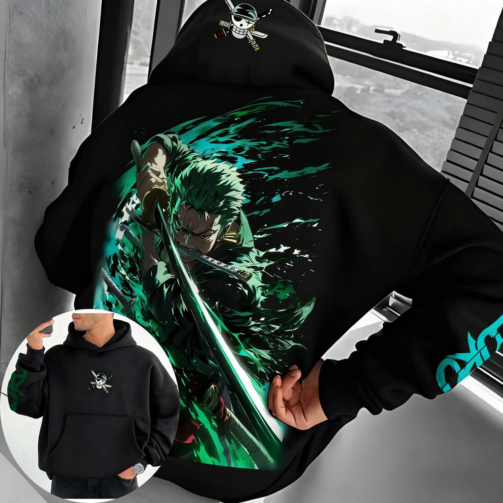 ONE PIECE Roronoa Zoro Hoodie for Men & Women