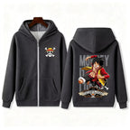 One Piece Monkey D Luffy Zip Up Hoodie