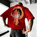 One Piece Anime Cotton T-Shirt for Summer