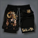 Dragon Ball Goku Printed Summer Shorts for Men