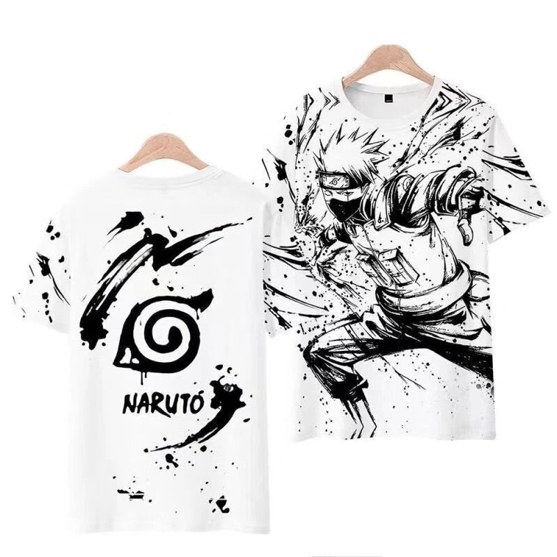 Anime Naruto Sasuke Cartoon Summer T-Shirt