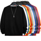 Candy Color Hoodie Loose 14 Solid Color Spring Autumn Winter Men Women Plush And Thick Versatile Top Sweatshirts Couple Pullover - cankarfashion