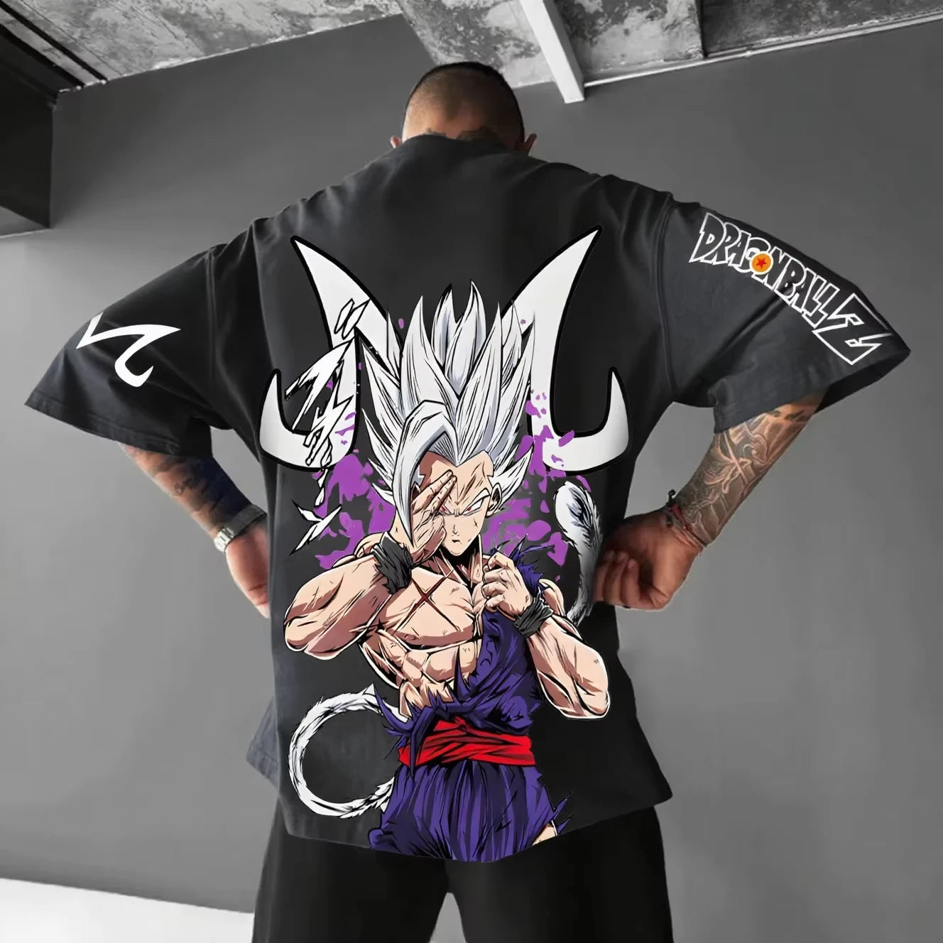 2026 Dragon Ball Men's Oversized Graphic T-Shirt