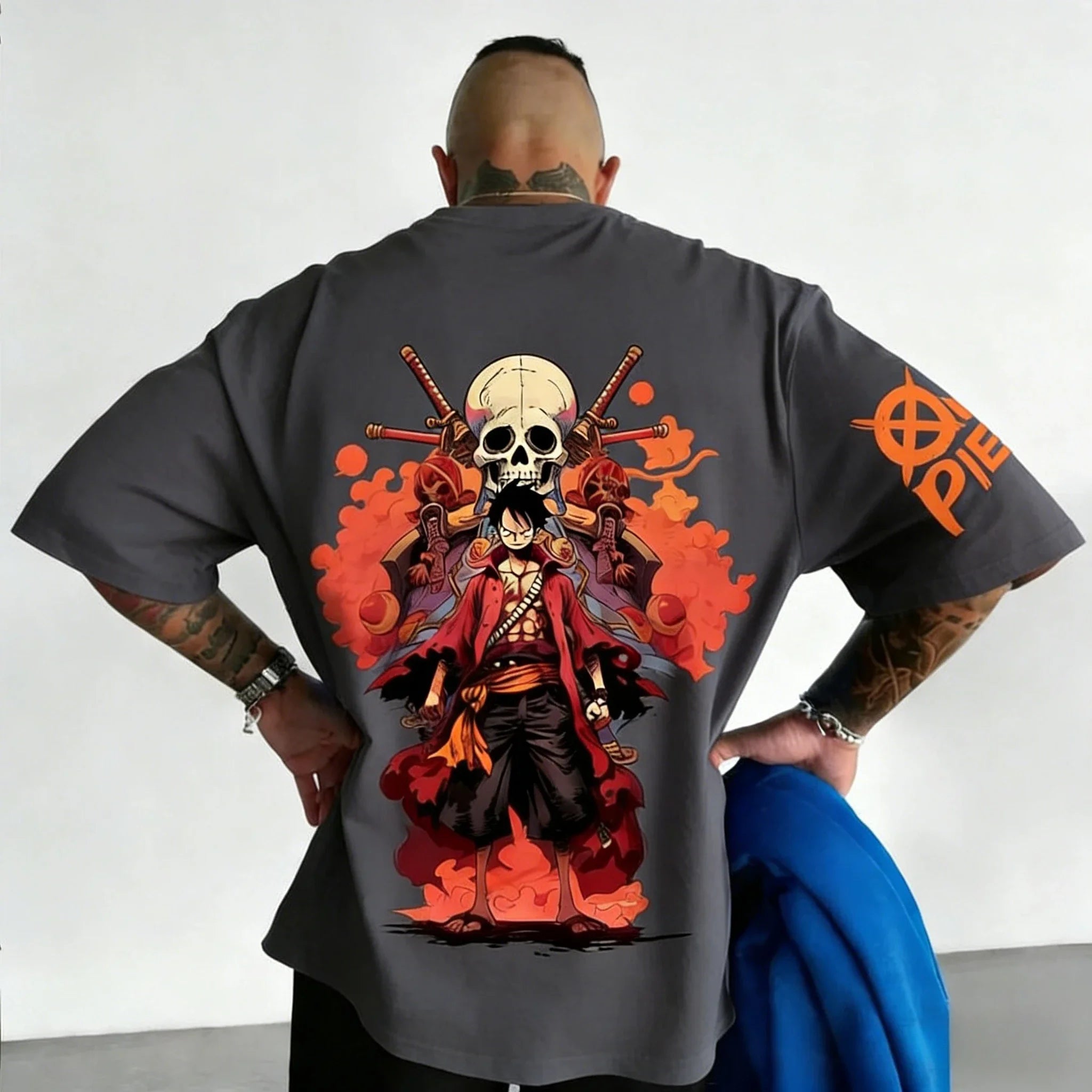 2026 Pure Cotton Japanese ONE PIECE Luffy T-shirt