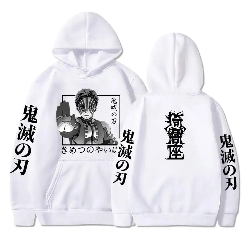 Anime Devil Killer Hoodie - Unisex Harajuku Style