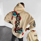 One Piece Anime Printed Oversized Hoodies
