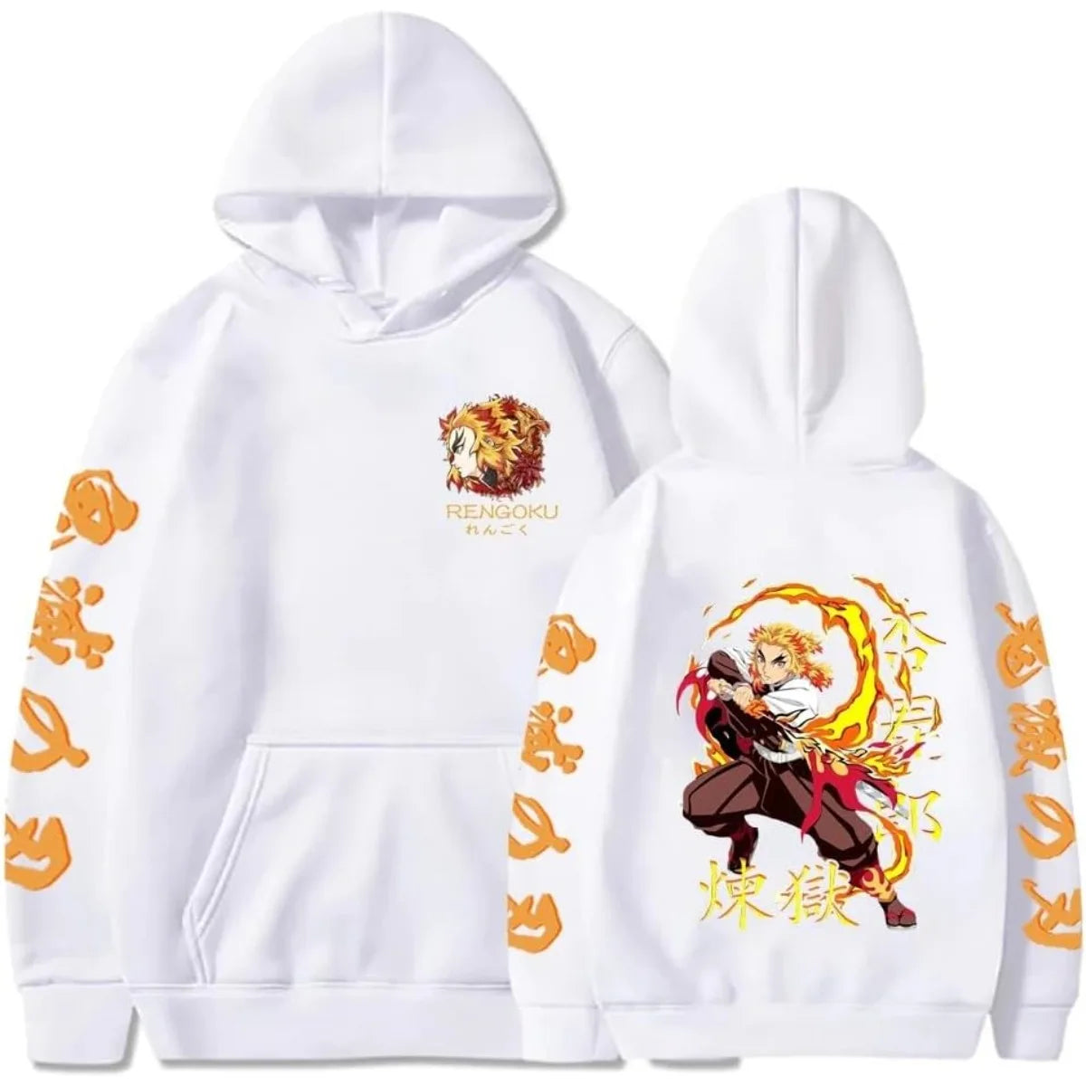 Kyojuro Rengoku Anime Hoodie for Men and Women