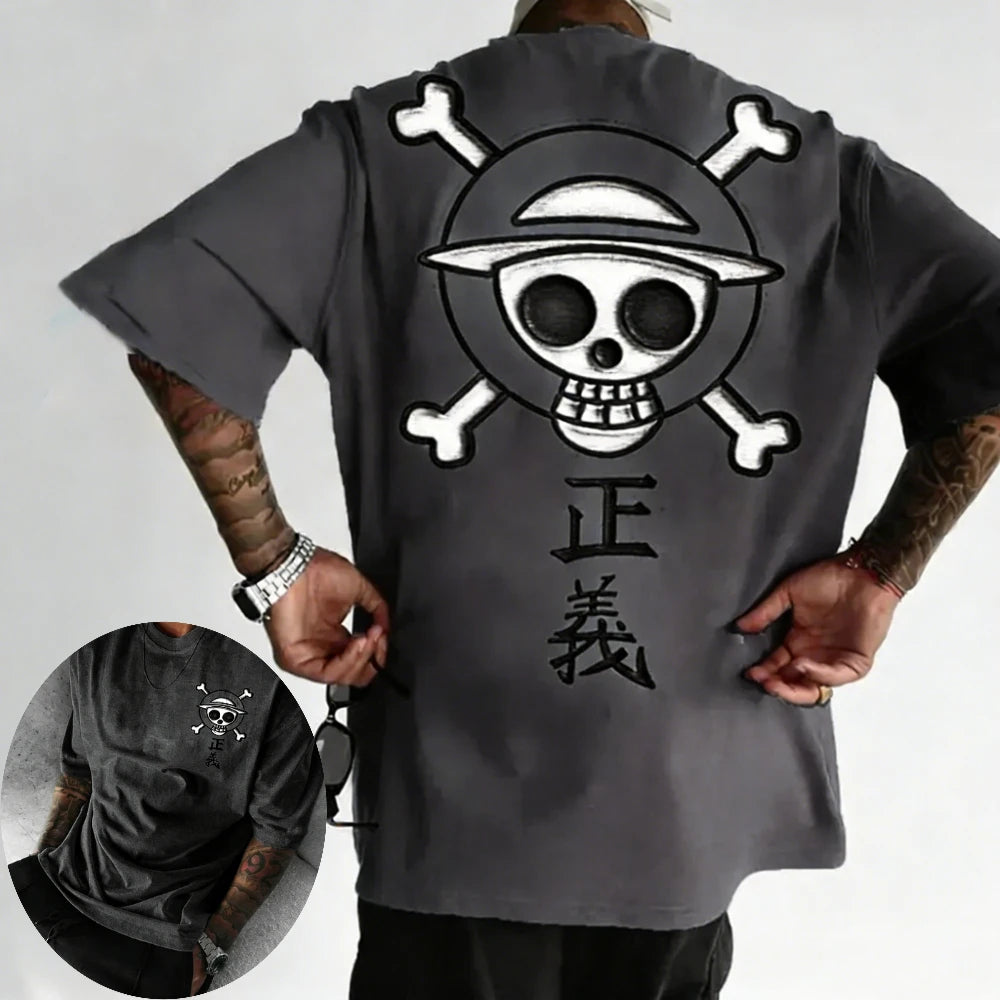 One Piece T-Shirts for Men and Women - Summer Anime Tee