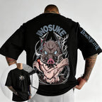 Demon Slayer Inosuke Printed T-shirt for Summer