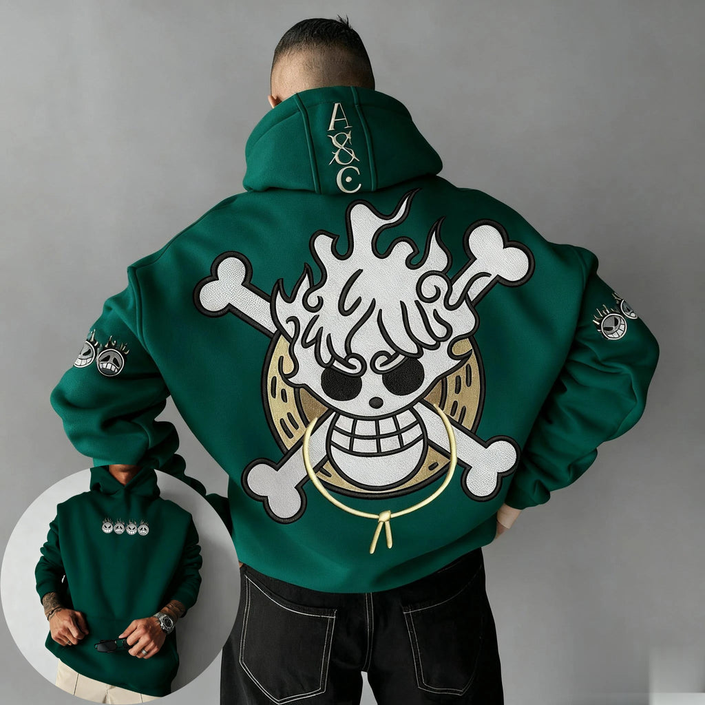 One Piece Oversized Hoodie - Unisex Anime Sweatshirt