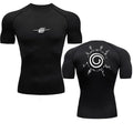 Camisas de Compressão Masculinas Anime para Ginásio