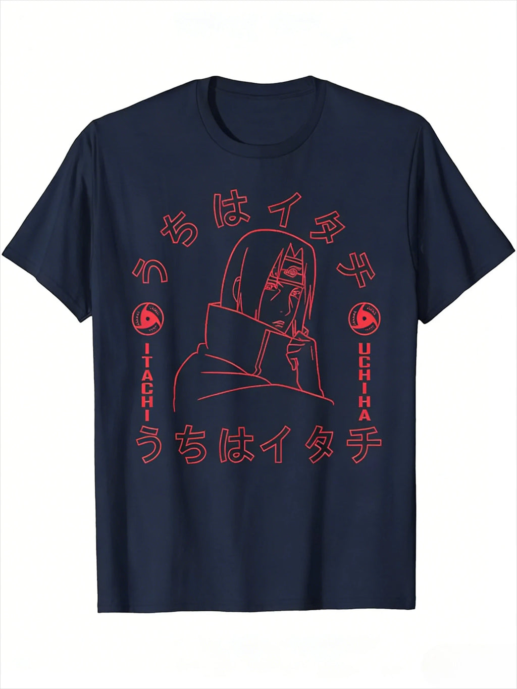 Itachi Uchiha T-Shirt - Summer Anime Streetwear