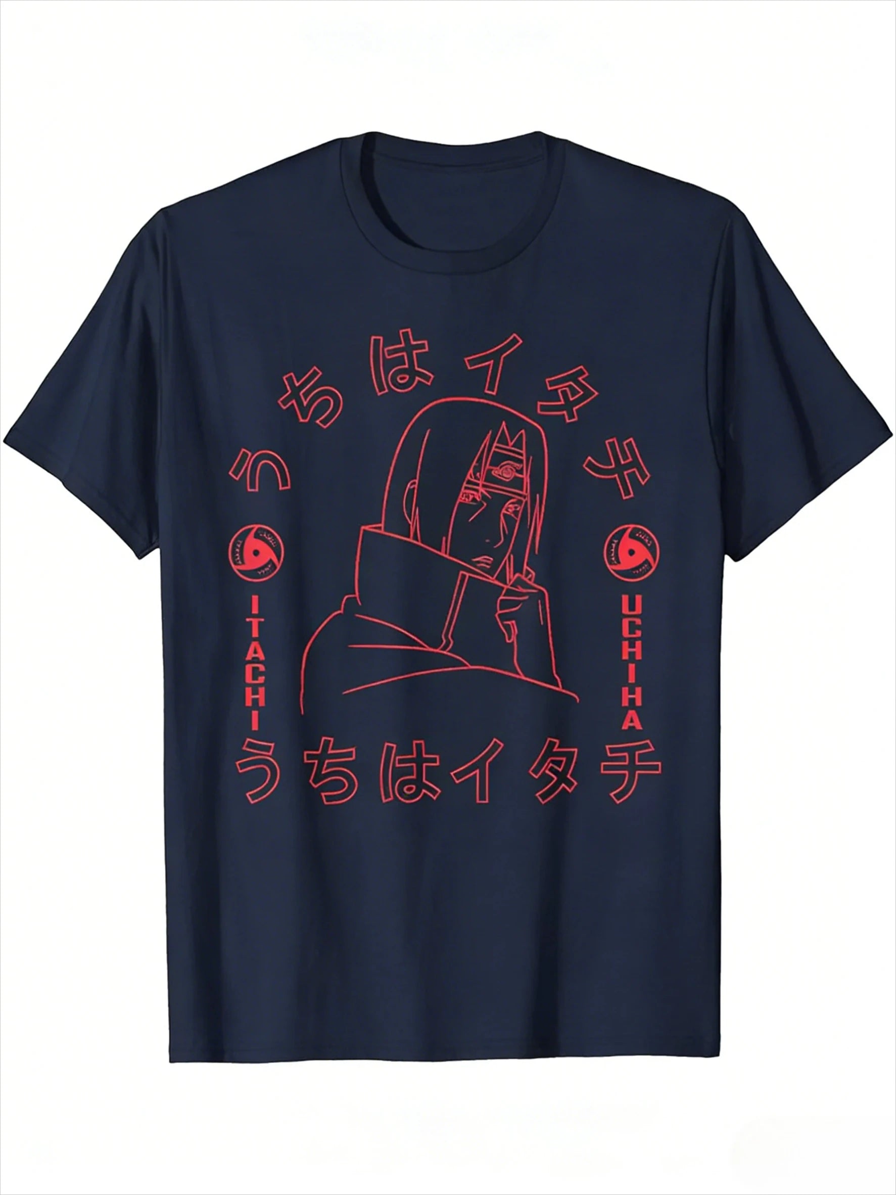 Itachi Uchiha T-Shirt - Summer Anime Streetwear