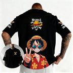 One Piece Roronoa Zoro Anime T-Shirt for Kids