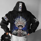One Piece Anime Printed Oversized Hoodies