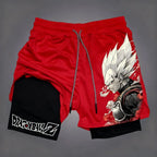 Dragon Ball Son Goku Men's Double-layer Shorts
