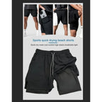 Dragon Ball Goku Printed Summer Shorts for Men