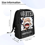 Luffy Cool Monkey D Luffy Backpack for Anime Lovers
