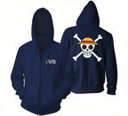 One Piece Luffy Zip Up Hoodie - Anime Streetwear
