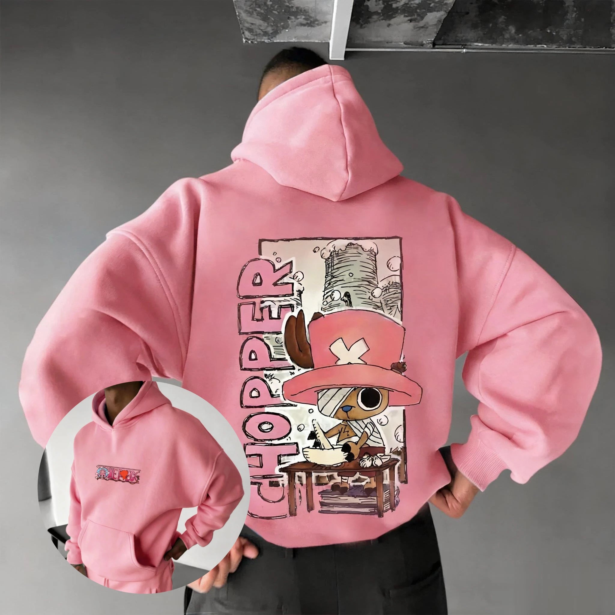 One Piece Chopper Graphic Hoodie | Streetwear Women & Men