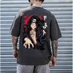 Itachi Uchiha T-shirt for Men - Anime Cotton Top