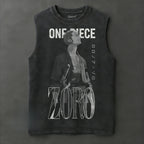 2026 One Piece Zoro Vintage Gym Vest Tank Top