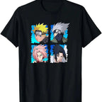 Naruto Team 7 Graphic T-Shirt for Men
