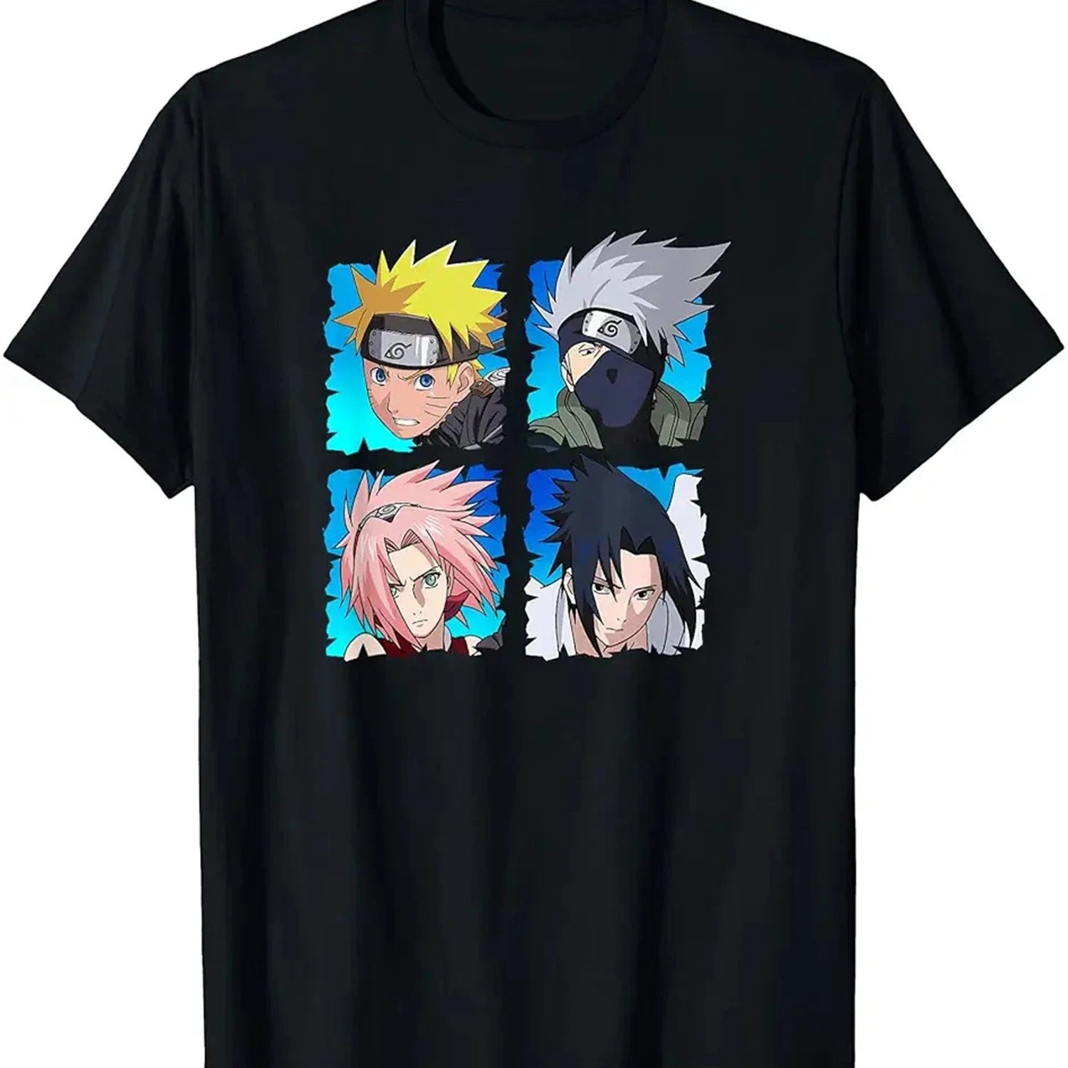 Naruto Team 7 Graphic T-Shirt for Men