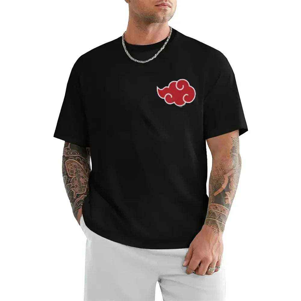 Akatsuki Cloud Symbols Print T-Shirt