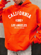 California Los Angeles Prints Male Hoody Hip Hop Multicolor Hoodies Fleece Fashion Pullovers Oversized Pocket Mens Clothes - cankarfashion