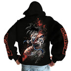 2026 Dragon Ball Retro Anime Hoodie - Son Goku Print
