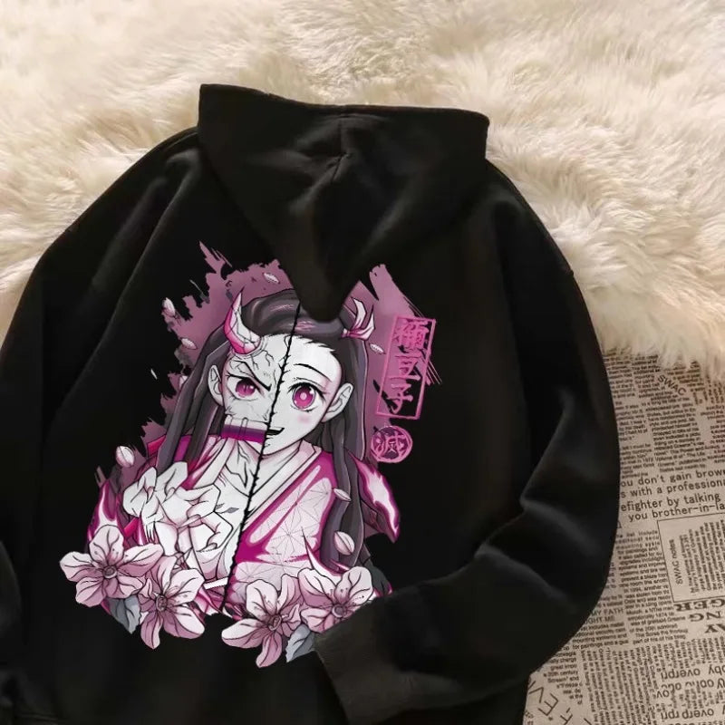 Demon Slayer Super Large Men's Hoodie