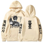 Anime Devil Killer Hoodie - Unisex Harajuku Style