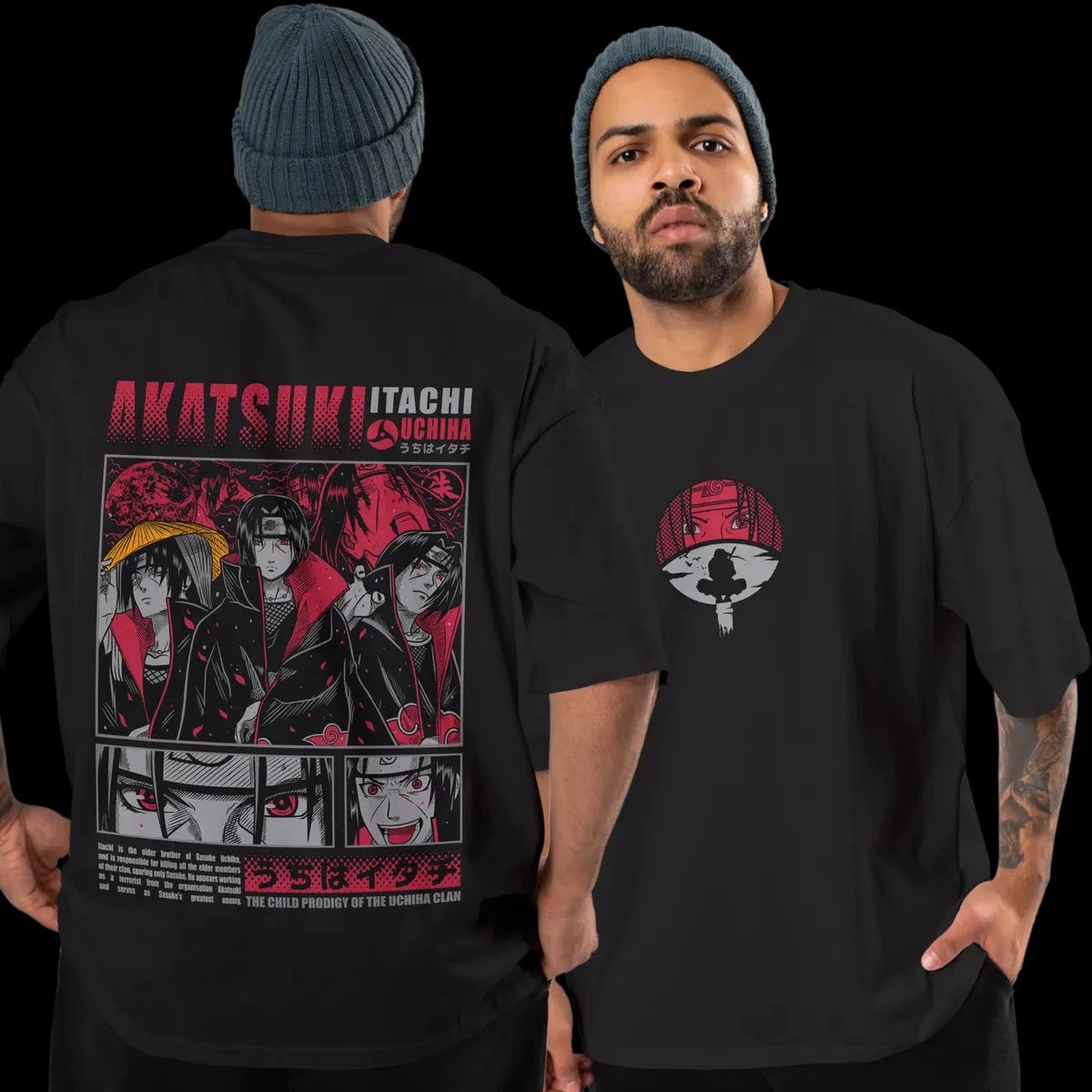 Itachi Uchiha T-Shirt - Summer Anime Graphic Tee