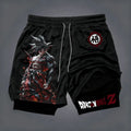 Dragon Ball Son Goku Men's Double-layer Shorts