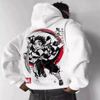 Demon Slayer Anime Hooded Sweatshirt - Unisex Casual Pullover