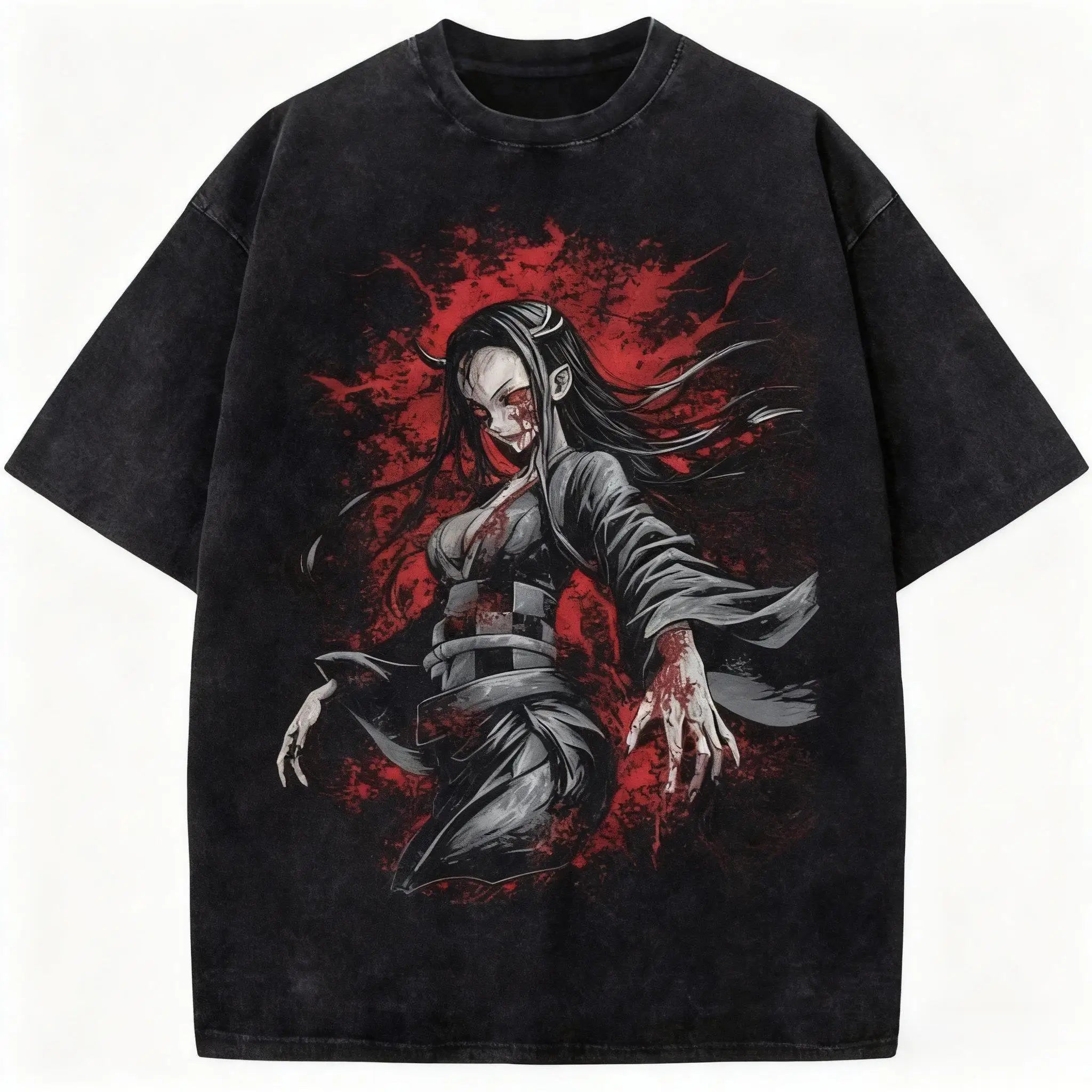 Demon Slayer Blade Anime Printed T-shirt