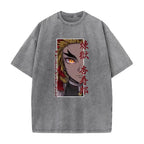 Harajuku Demon Slayer Rengoku Kyoujurou Vintage T-Shirt